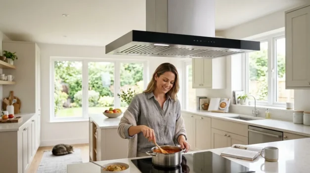 coifa de ilha com design premium para ilha central comprar