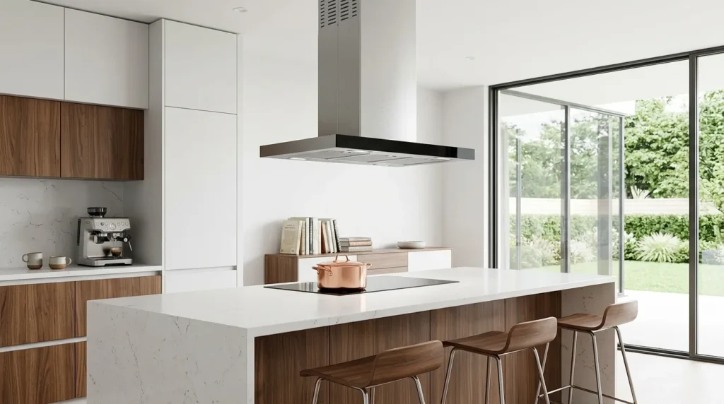 coifa de ilha com design slim moderno comprar online