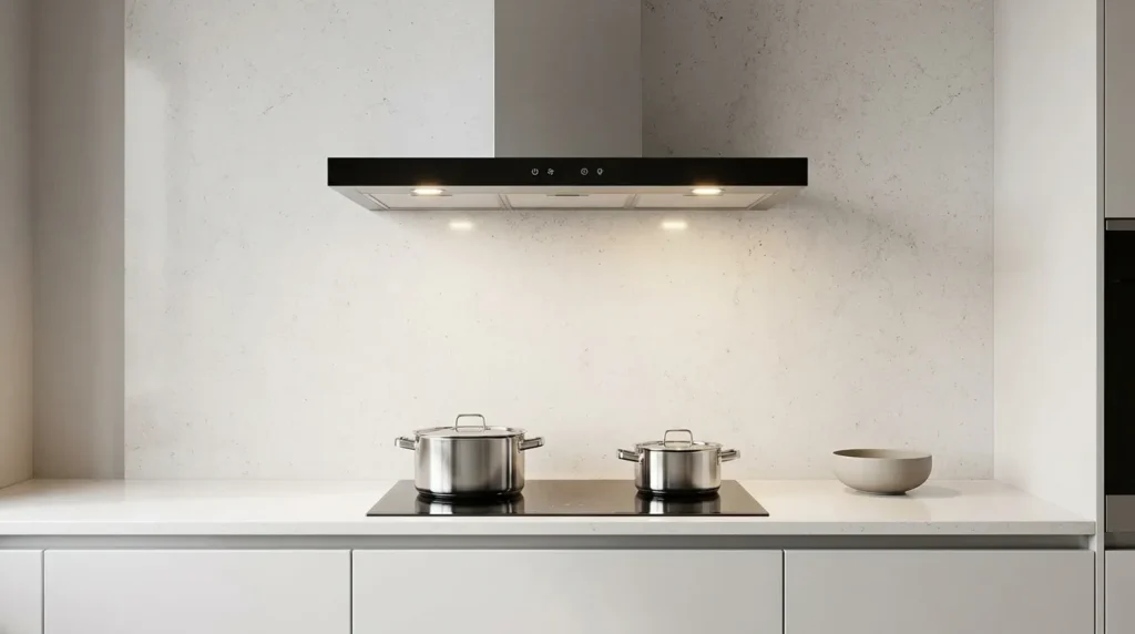 Coifa de Parede de 60cm Funciona em Cozinha Pequena de Apartamento Compacto? coifa de parede com acabamento premium resistente