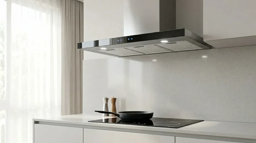 Coifa de Parede Fischer Infinity 90cm Tem Boa Capacidade de Sucção para Frituras? coifa de parede com alta vazao de ar constante