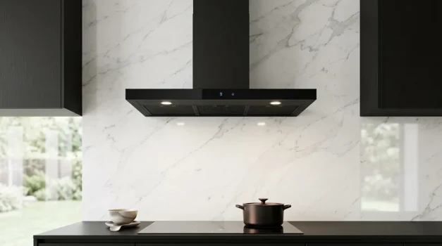 coifa de parede com baixo consumo de energia