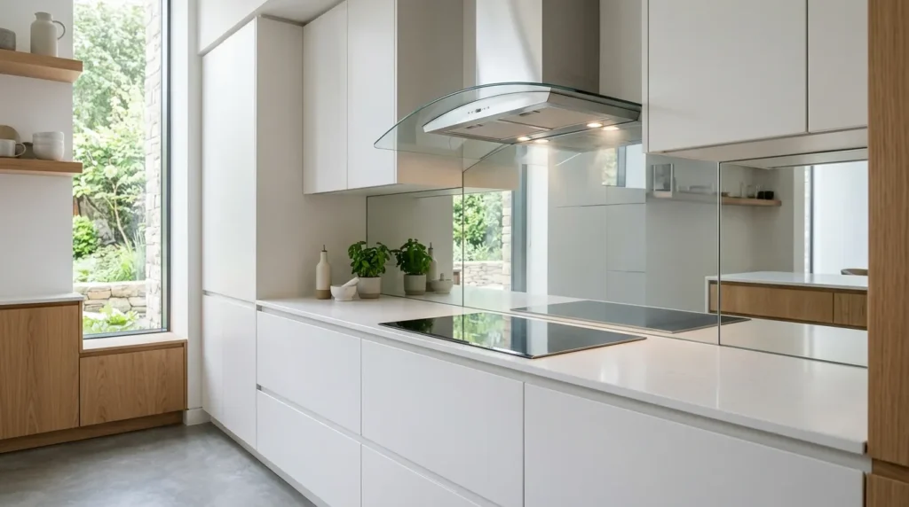 coifa de parede com design funcional e moderno