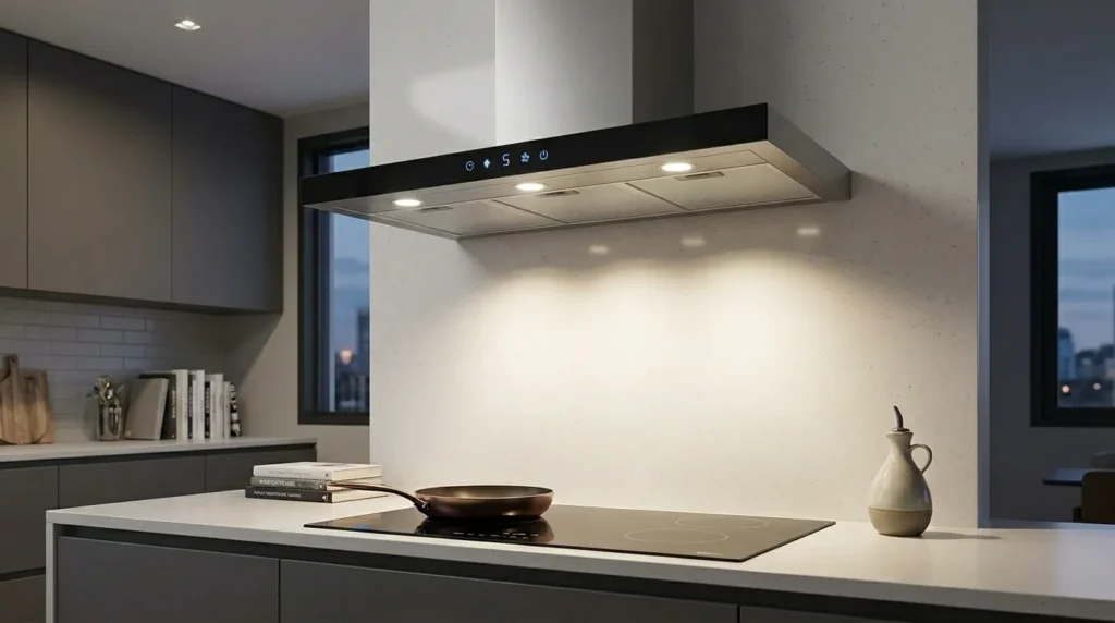 A Coifa de Parede com Vazão de 800 m³/h é Realmente Mais Eficiente que as de 600 m³/h? coifa de parede com dupla filtragem eficiente