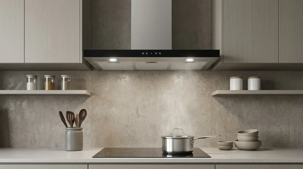 coifa de parede com eficiencia maxima na sucao