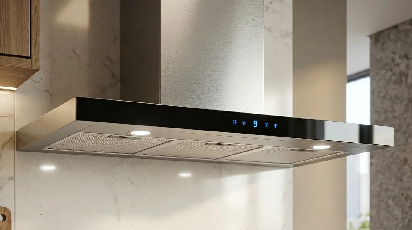 Coifa de Parede no Modo Depurador Elimina Odor de Fritura ou Apenas Filtra Partículas? Coifa de parede silenciosa para apartamento pequeno