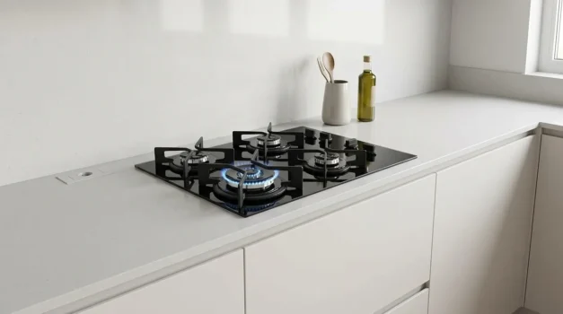 cooktop bocas a gas com controle frontal pratico