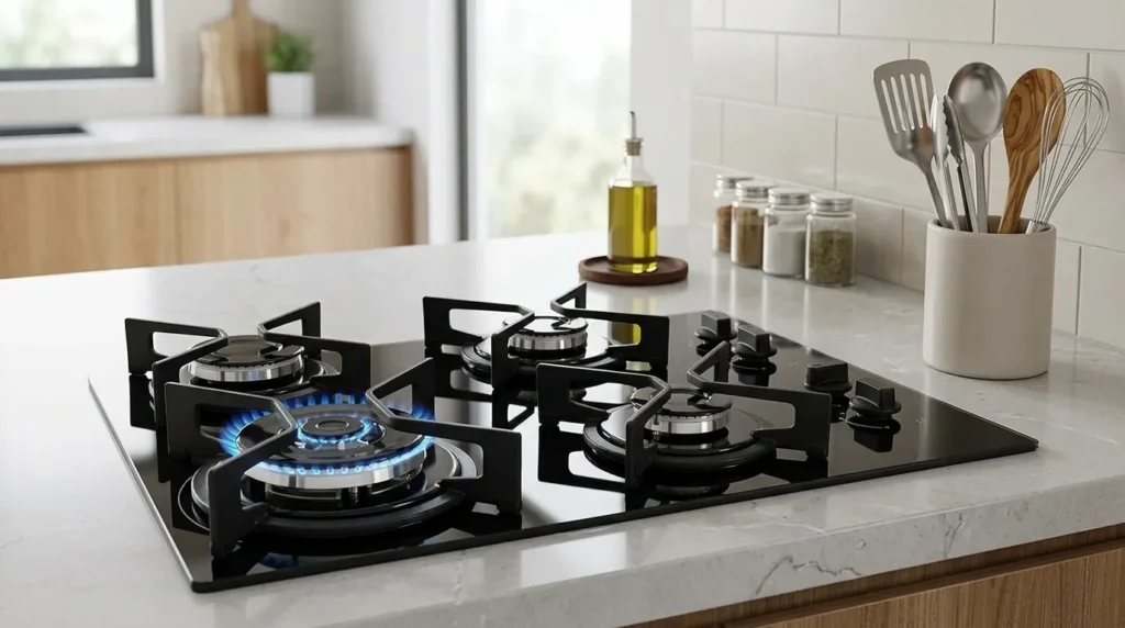cooktop bocas a gas com desempenho consistente