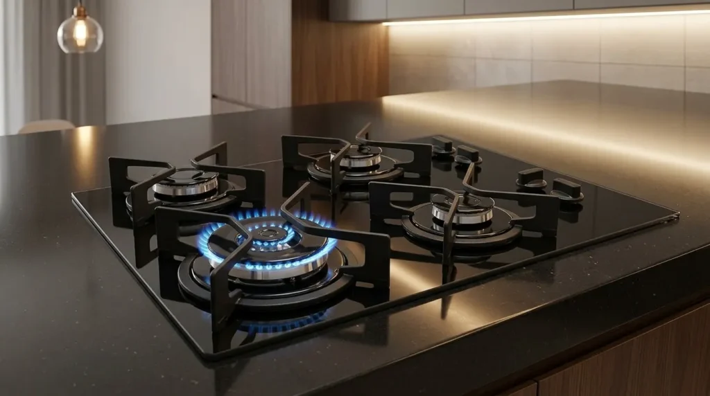 cooktop bocas a gas com potencia equilibrada