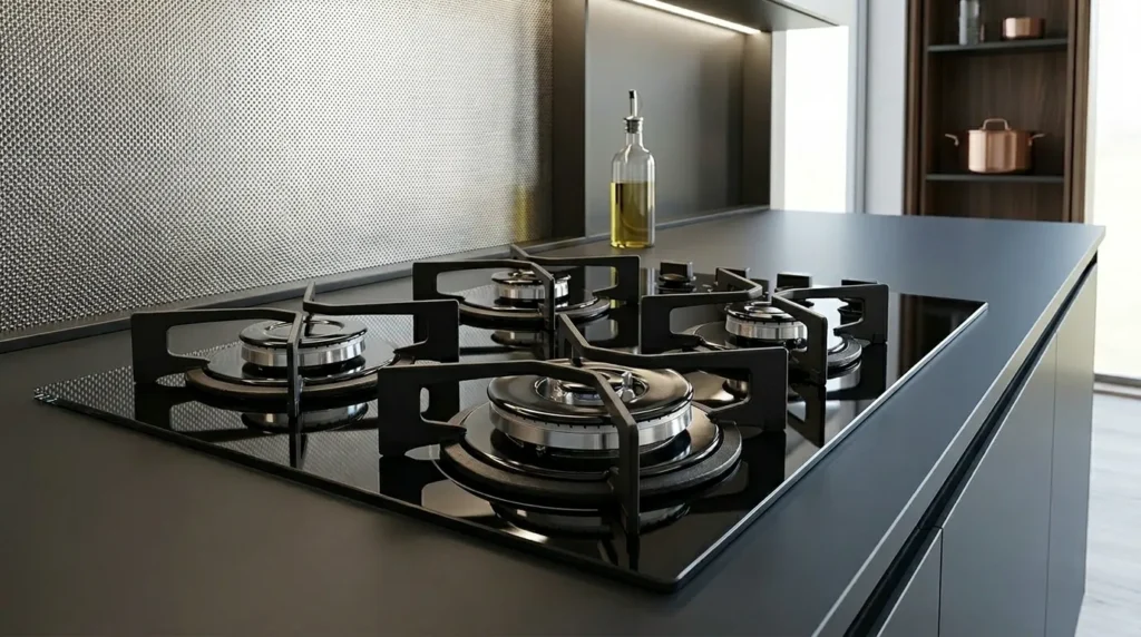 Cooktop a Gás 4 Bocas em Vidro Temperado: Qual Modelo Comprar Com Mais Segurança? cooktop bocas a gas com sistema de ignicao rapido