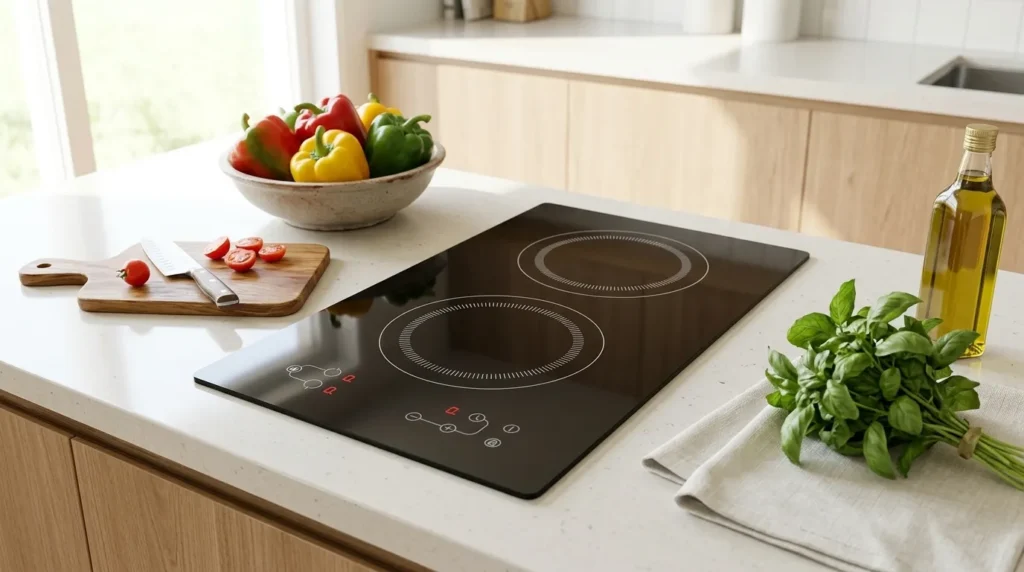 Cooktop de Indução 2 Bocas de Embutir: Quais Dimensões de Recorte São as Mais Comuns no Mercado? cooktop de inducao bocas com alta eficiencia energetica