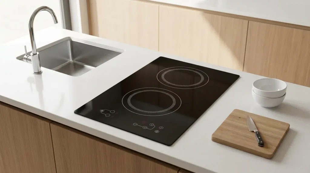 cooktop de inducao bocas com aquecimento uniforme rapido