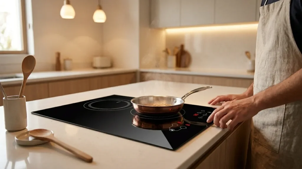 cooktop de inducao bocas com design elegante funcional