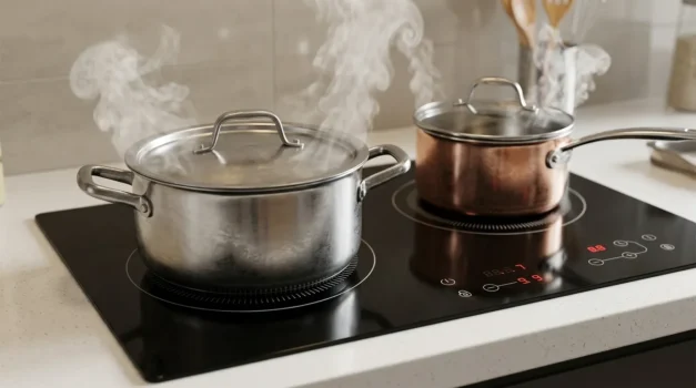 cooktop de inducao bocas com sistema de aquecimento rapido