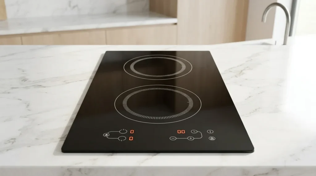 Cooktop de Indução 2 Bocas ou 4 Bocas: Quando Duas Bocas São Suficientes Para a Rotina? cooktop de inducao bocas com sistema de controle preciso