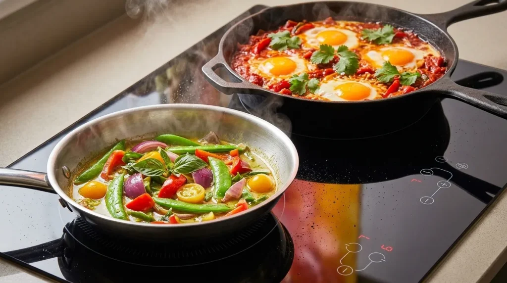 cooktop de inducao bocas com sistema de uso intuitivo