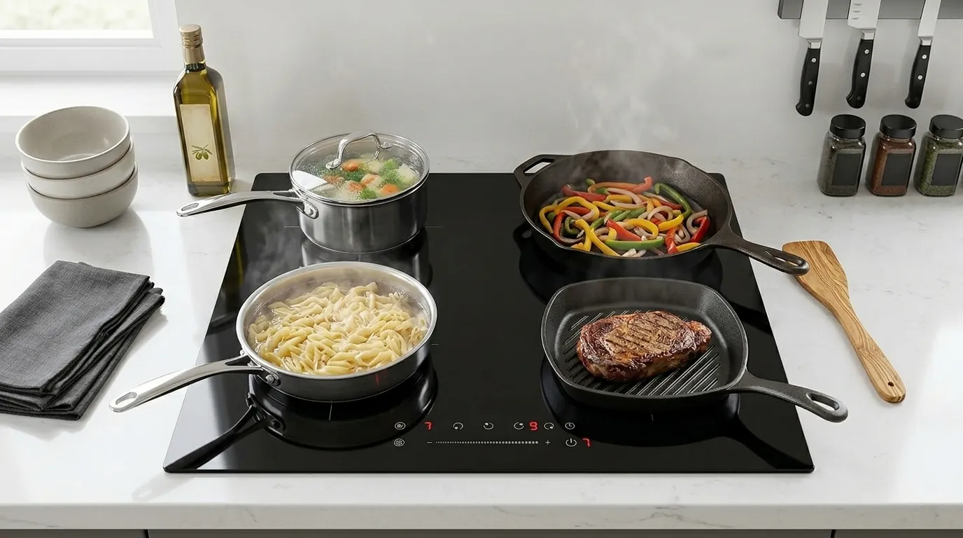 Cooktop de Indução 4 Bocas Tramontina: Quais Modelos Existem e O Que Muda Entre Cada Um? Cooktop de Indução 4 Bocas Tramontina: Quais Modelos Existem e O Que Muda Entre Cada Um?