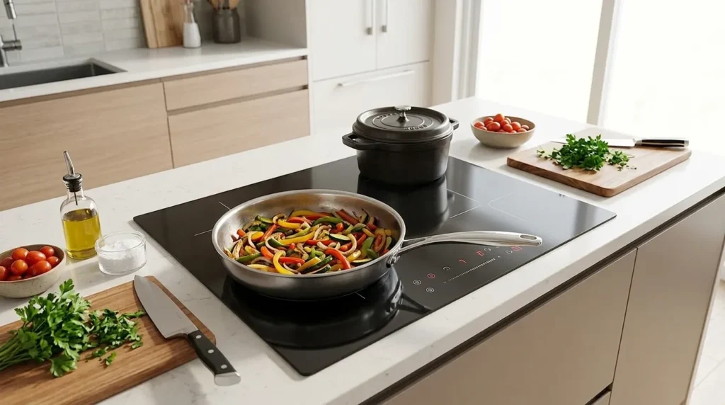 cooktop de inducao bocas com alta performance culinaria