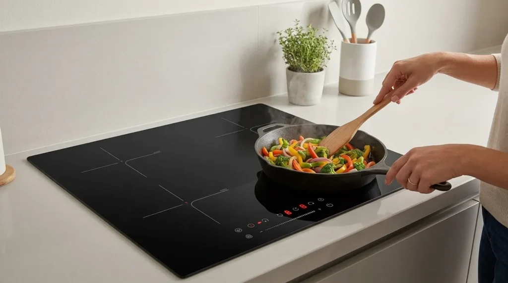 cooktop de inducao bocas com controle preciso de calor