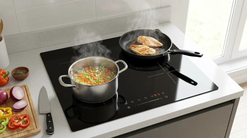 cooktop de inducao bocas com eficiencia no consumo energia