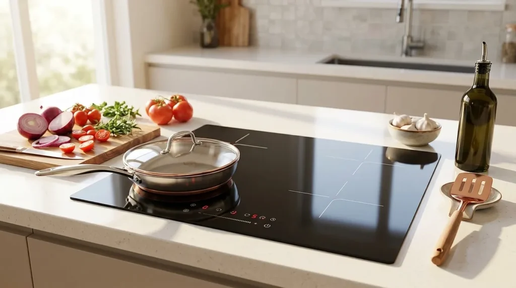 Cooktop de Indução 4 Bocas 70 cm: Para Que Perfil de Cozinha e Usuário Esse Tamanho é Indicado? cooktop de inducao bocas com estrutura resistente duravel