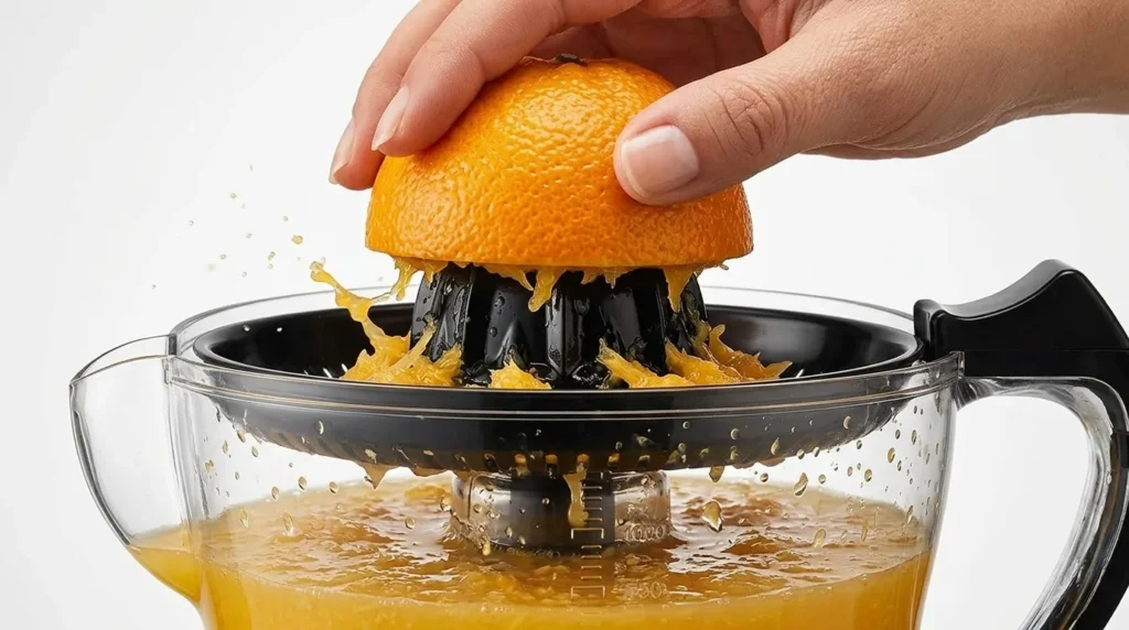 espremedor de laranja eletrico com extracao rapida eficiente