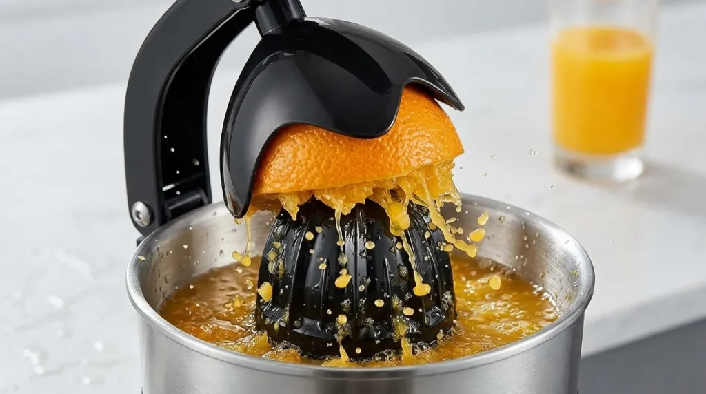 Espremedor Elétrico de Laranja Para Uso Diário: O Que Priorizar em Motor, Potência e Durabilidade? espremedor de laranja manual com tecnologia simples eficiente