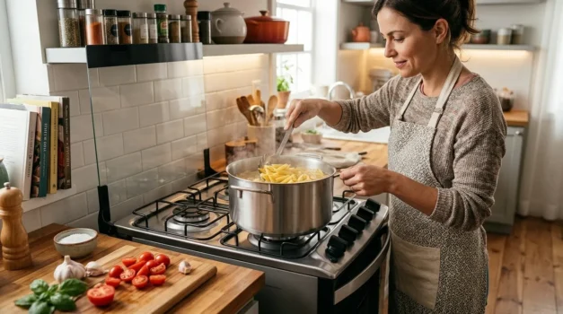 fogao bocas inox com controle facil e preciso