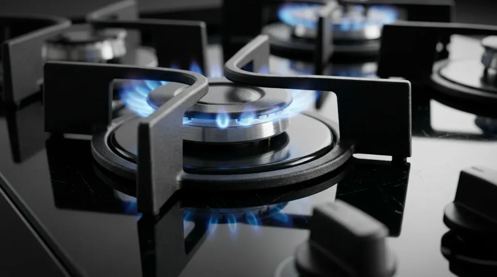 fogao bocas mesa de vidro com alta eficiencia energetica