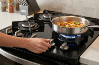 fogao bocas mesa de vidro com controle facil e preciso