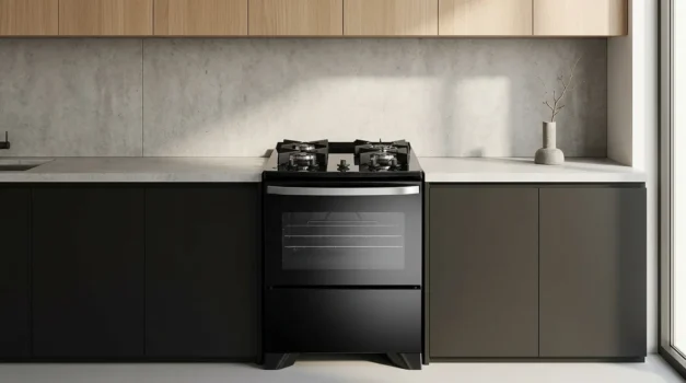 fogao bocas mesa de vidro com desempenho premium domestico