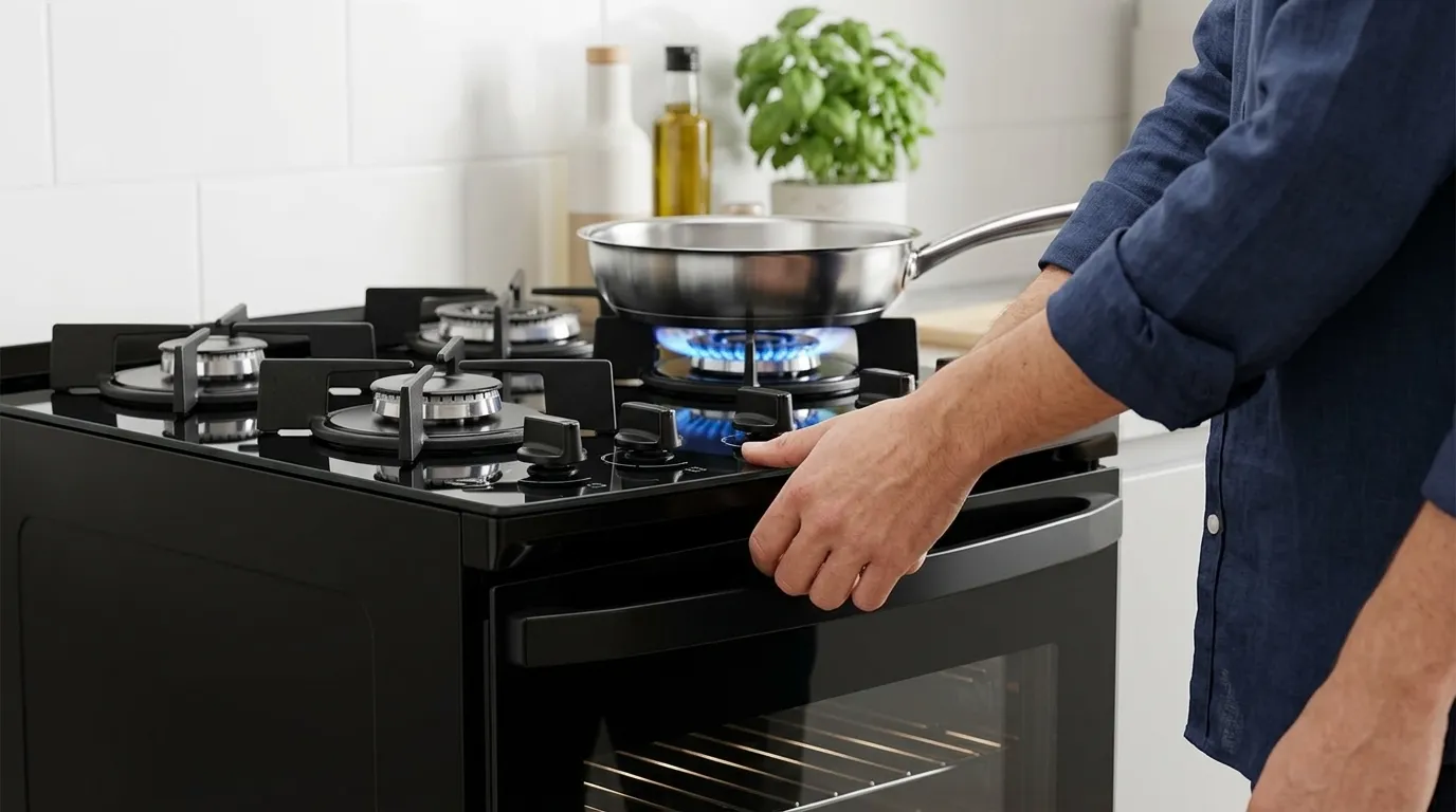 Fogão 4 Bocas Mesa de Vidro Com Forno Revestido em Porcelana: Qual a Vantagem na Limpeza e Durabilidade?