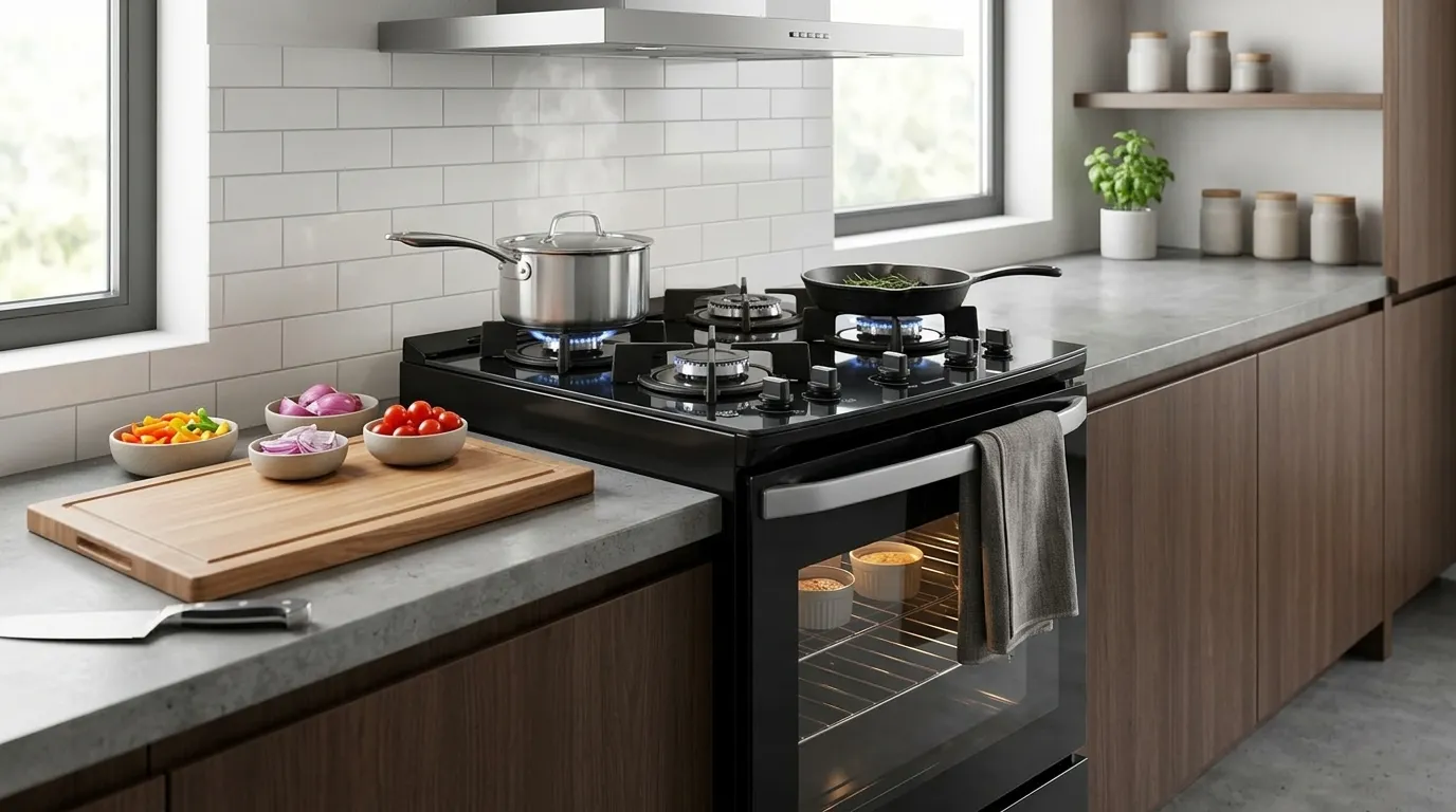 Fogão 4 Bocas Mesa de Vidro ou Mesa Esmaltada: Qual Dura Mais e é Mais Fácil de Conservar?