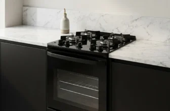 fogao bocas mesa de vidro com forno com vidro duplo