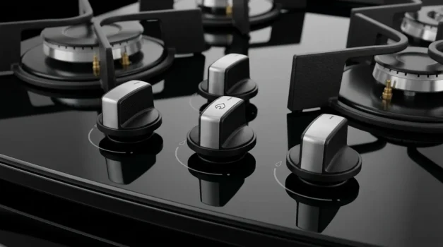 fogao bocas mesa de vidro com forno rapido aquecimento