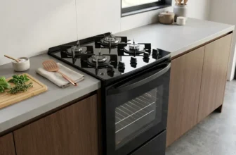 fogao bocas mesa de vidro com queimadores selados