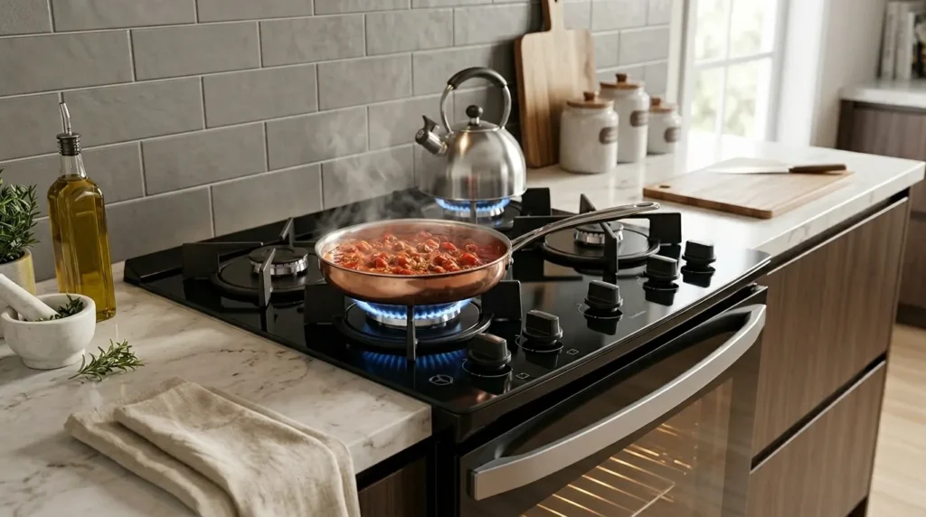 Como Limpar a Mesa de Vidro do Fogão 4 Bocas Sem Riscar ou Danificar a Superfície Com Produtos Errados? fogao bocas mesa de vidro com tecnologia moderna