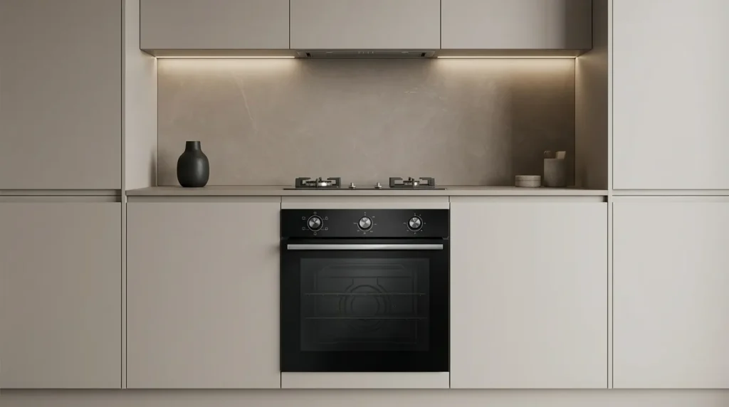 Forno de Embutir a Gás Com Convecção ou Sem Convecção: Quando a Diferença Realmente Importa? forno a gas de embutir com acabamento inox sofisticado