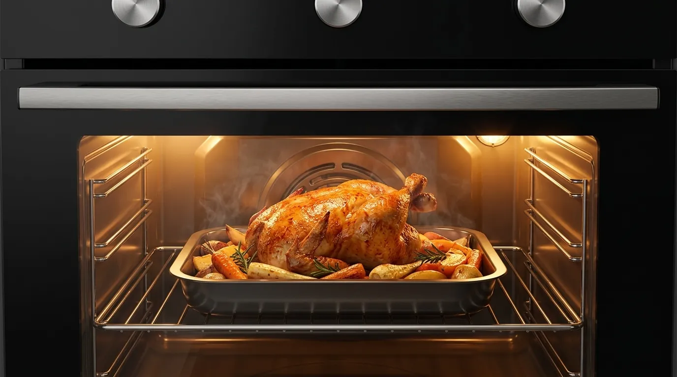 Forno de embutir a gás 60 litros ou 70 litros para família grande