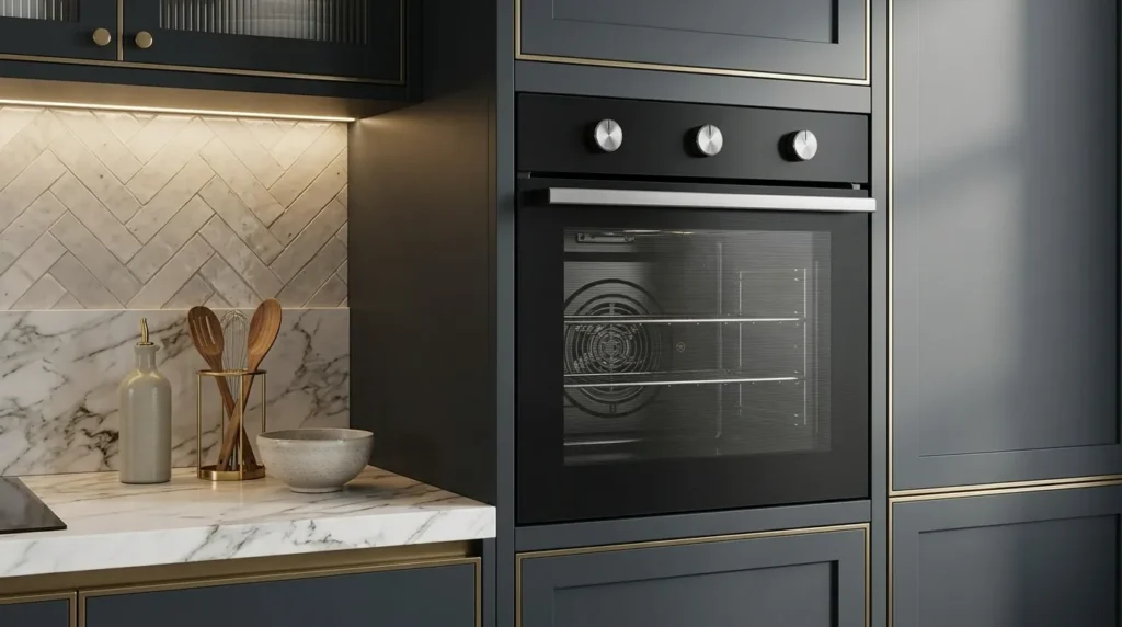 forno a gas de embutir com design funcional elegante