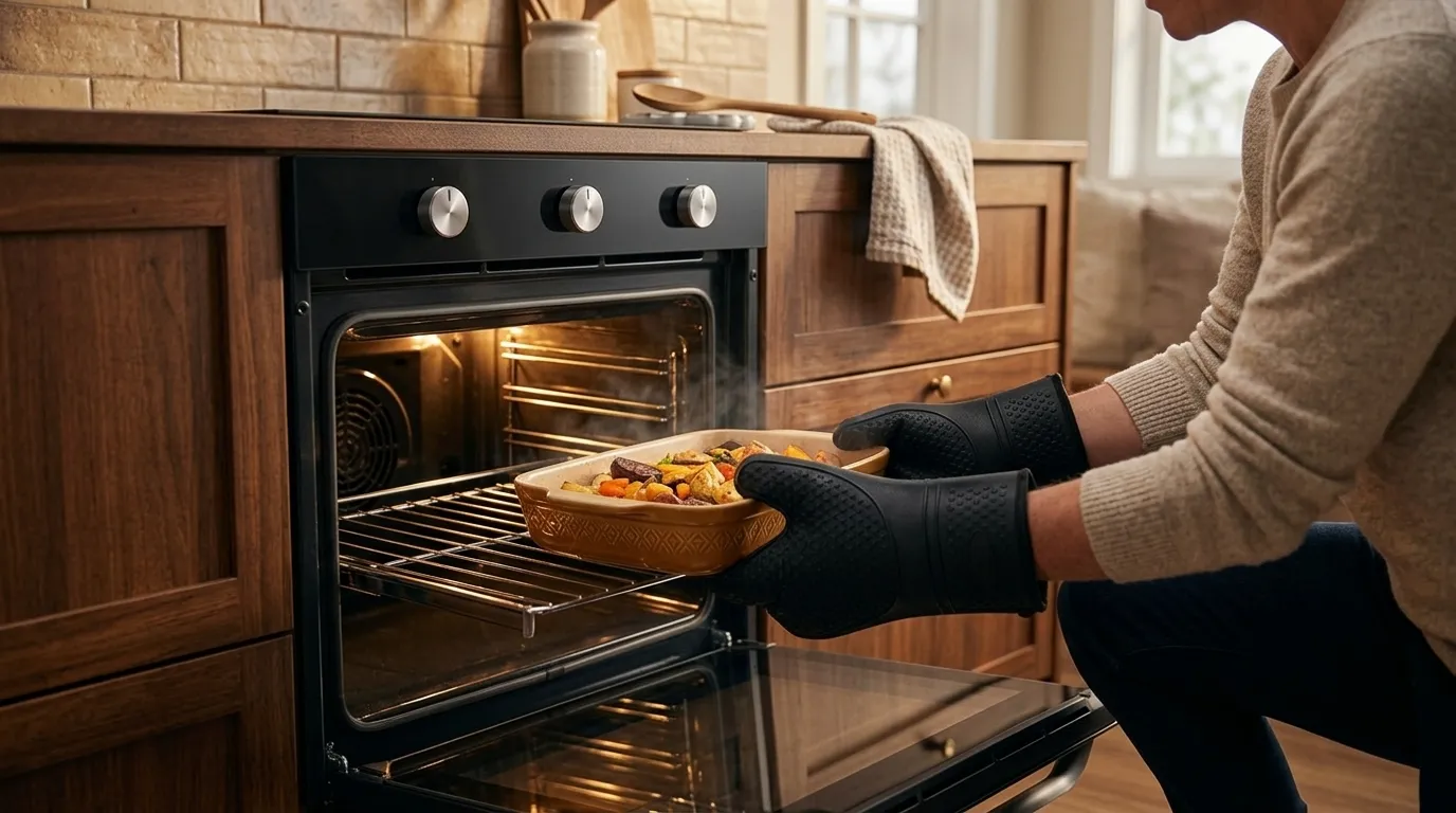 forno de embutir a gás com aquecimento uniforme e rápido