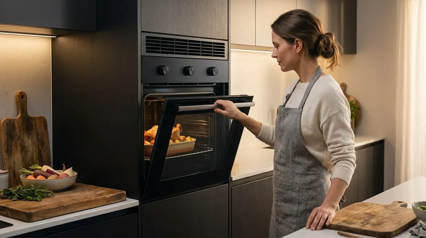 forno de embutir a gás com sistema eficiente doméstico