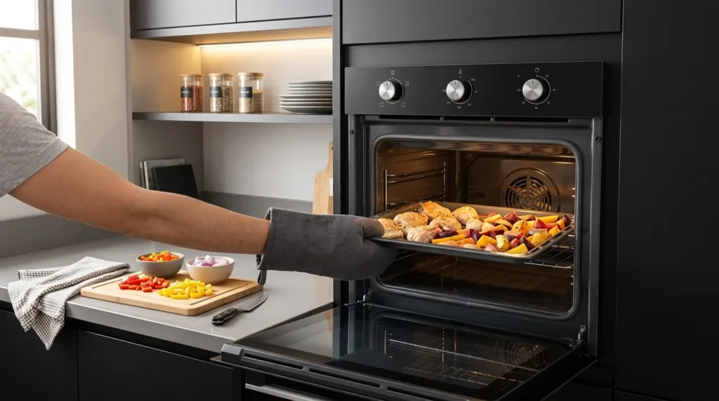 forno de embutir eletrico com alta performance culinaria