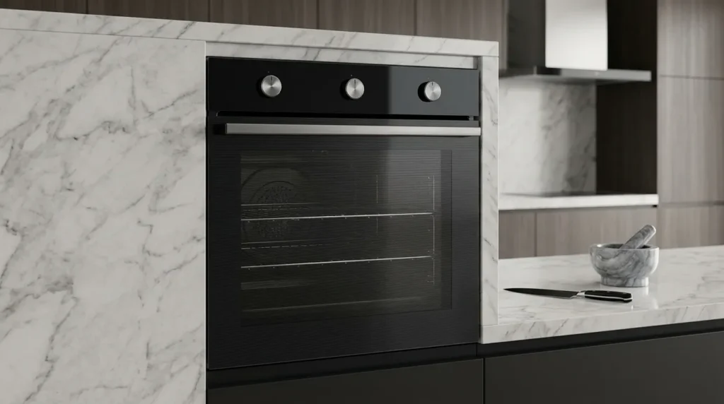 forno de embutir eletrico com aquecimento rapido e uniforme