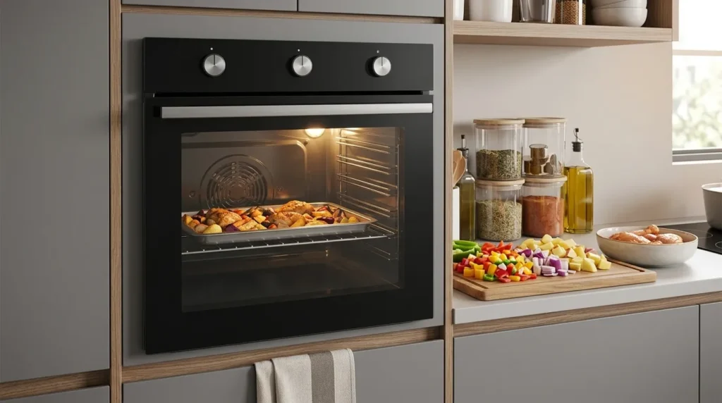 forno de embutir eletrico com distribuicao uniforme de calor