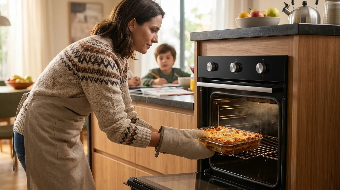 Forno de embutir elétrico para uso semiprofissional em casa