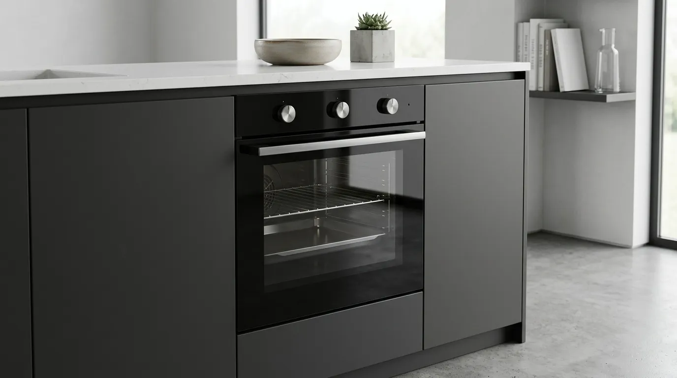Forno elétrico de embutir com painel touch e tensão adequada
