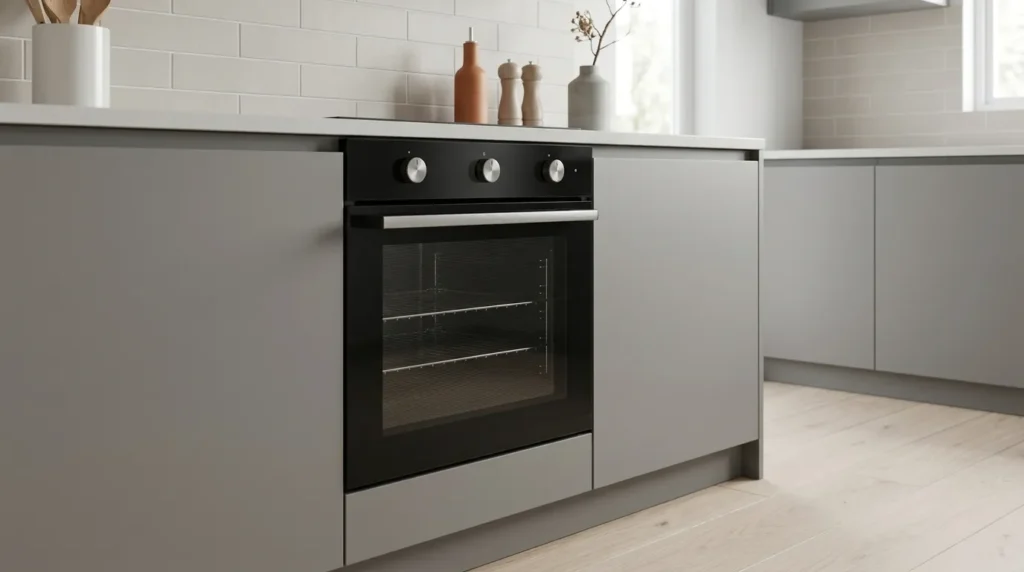 forno de embutir eletrico com porta com fechamento suave