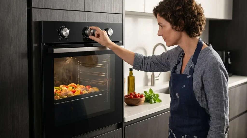 forno eletrico de embutir com controle digital avancado