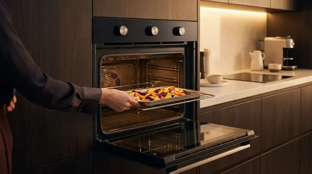 forno eletrico de embutir com design sofisticado moderno