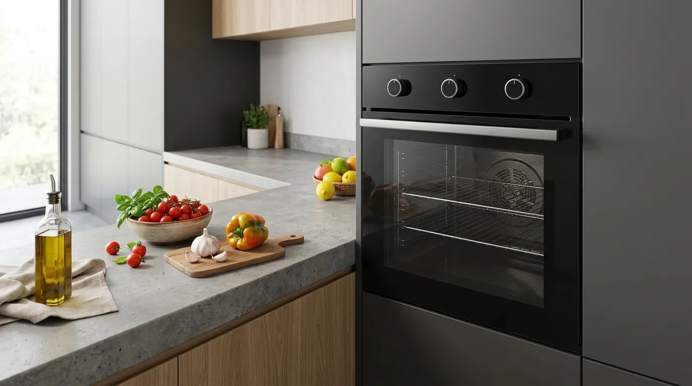 forno elétrico de embutir Consul com painel de uso intuitivo